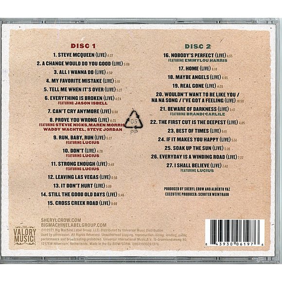 Sheryl Crow Live From the Ryman and More CD Album Sealed Shrink Wrapped New - Picture 2 of 3